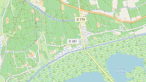 Carte de localisation de l'évènement