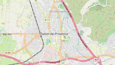 Carte de localisation de l'évènement