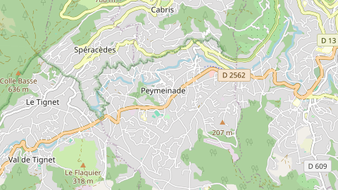 Carte de localisation de l'évènement