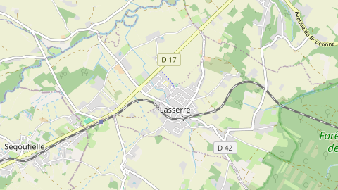 Carte de localisation de l'évènement