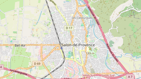 Carte de localisation de l'évènement