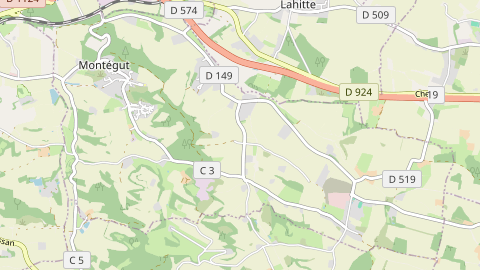 Carte de localisation de l'évènement