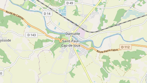 Carte de localisation de l'évènement