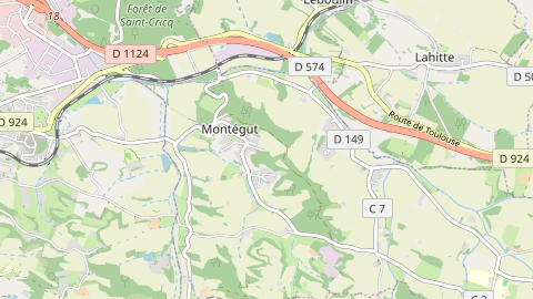 Carte de localisation de l'évènement