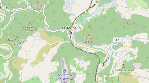Carte de localisation de l'évènement