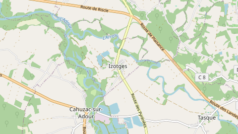 Carte de localisation de l'évènement