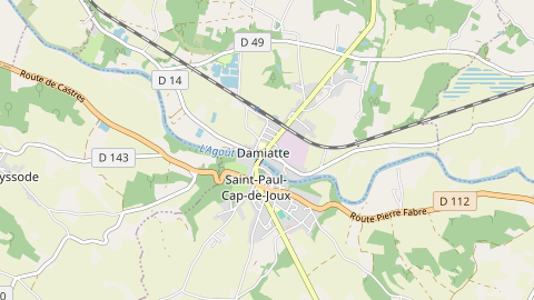 Carte de localisation de l'évènement