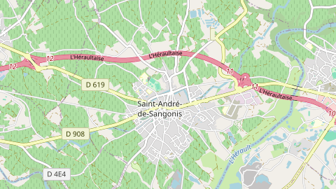 Carte de localisation de l'évènement