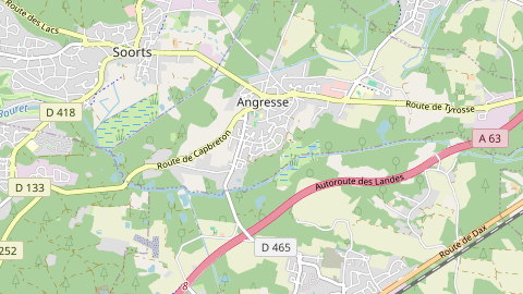 Carte de localisation de l'évènement