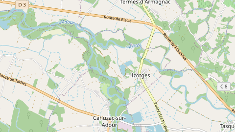 Carte de localisation de l'évènement