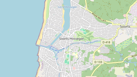 Carte de localisation de l'évènement