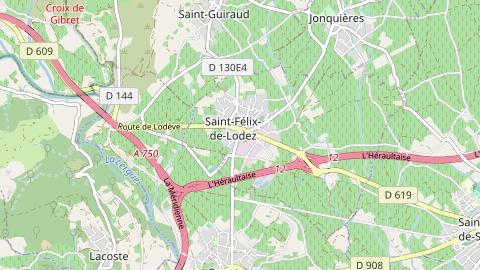 Carte de localisation de l'évènement