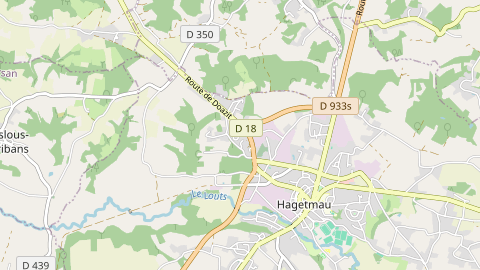 Carte de localisation de l'évènement
