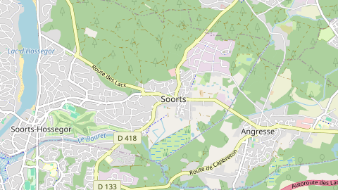 Carte de localisation de l'évènement