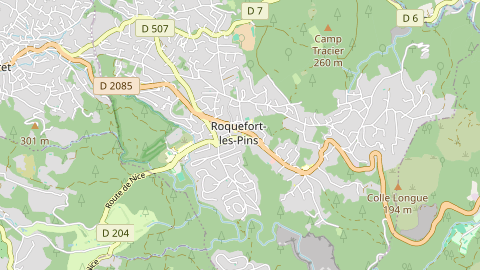 Carte de localisation de l'évènement