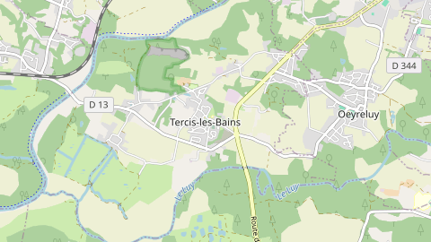 Carte de localisation de l'évènement