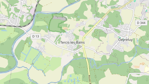 Carte de localisation de l'évènement