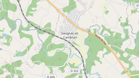 Carte de localisation de l'évènement