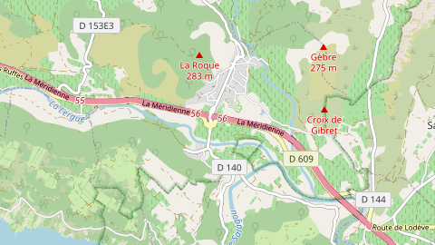 Carte de localisation de l'évènement