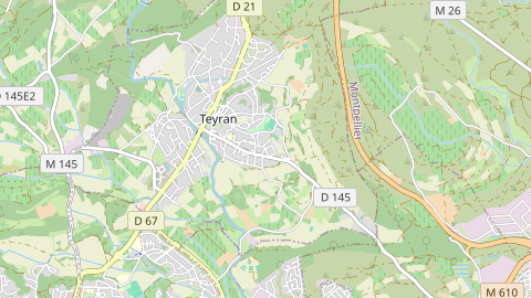 Carte de localisation de l'évènement