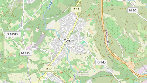 Carte de localisation de l'évènement