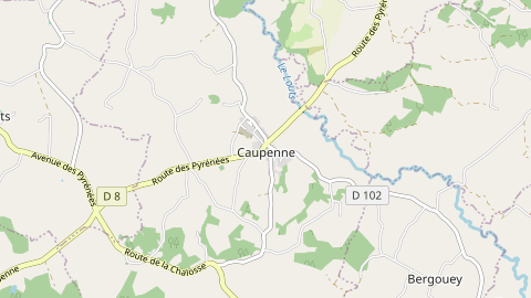 Carte de localisation de l'évènement