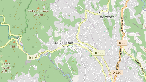 Carte de localisation de l'évènement