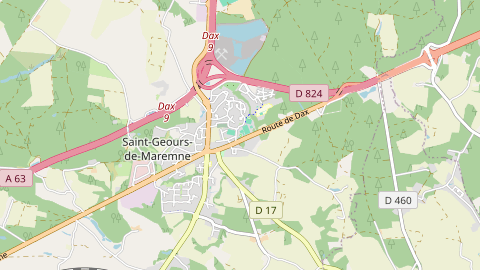 Carte de localisation de l'évènement