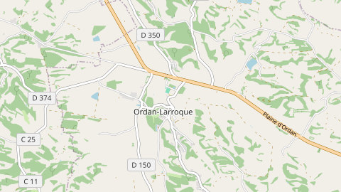 Carte de localisation de l'évènement