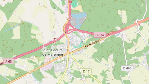 Carte de localisation de l'évènement