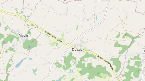 Carte de localisation de l'évènement