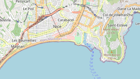 Carte de localisation de l'évènement