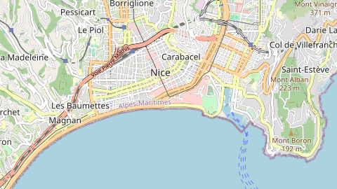 Carte de localisation de l'évènement