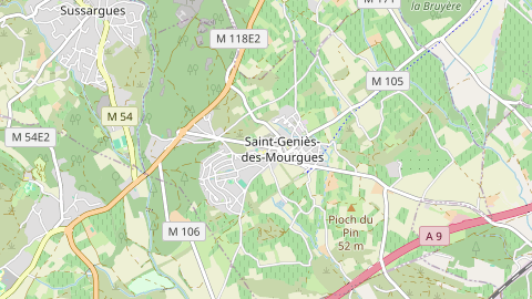 Carte de localisation de l'évènement