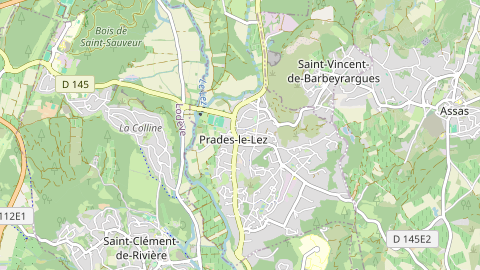 Carte de localisation de l'évènement