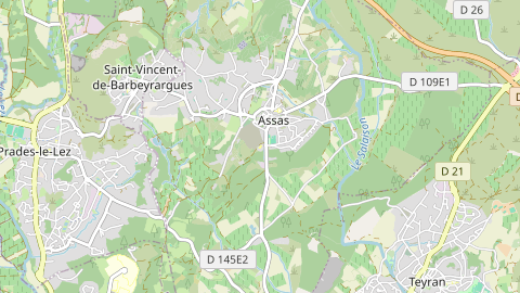 Carte de localisation de l'évènement