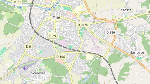 Carte de localisation de l'évènement