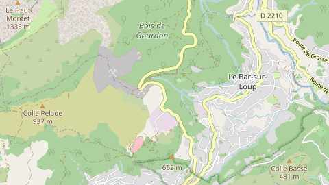 Carte de localisation de l'évènement