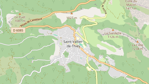 Carte de localisation de l'évènement