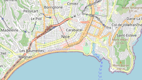 Carte de localisation de l'évènement