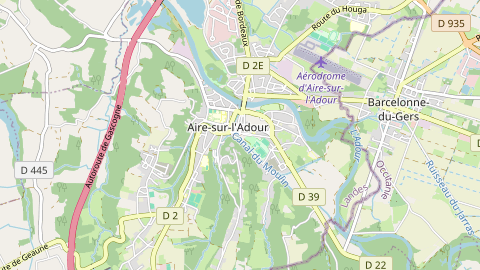 Carte de localisation de l'évènement