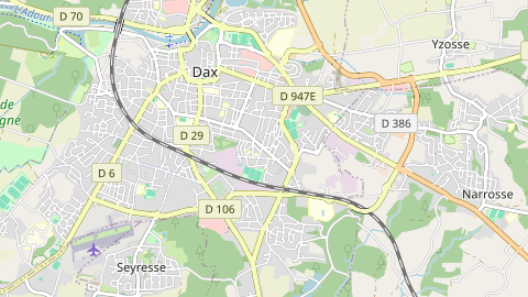 Carte de localisation de l'évènement