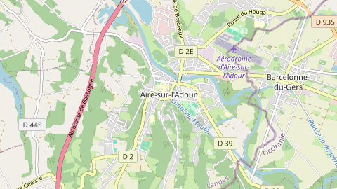 Carte de localisation de l'évènement