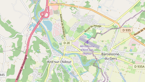 Carte de localisation de l'évènement