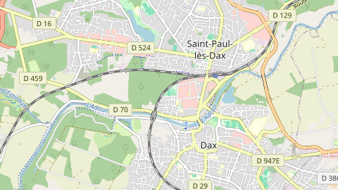 Carte de localisation de l'évènement