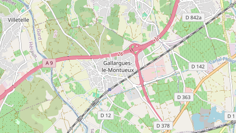 Carte de localisation de l'évènement