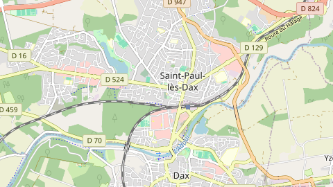 Carte de localisation de l'évènement