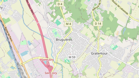 Carte de localisation de l'évènement