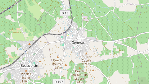 Carte de localisation de l'évènement
