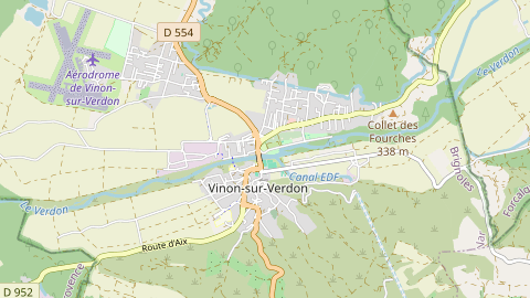 Carte de localisation de l'évènement